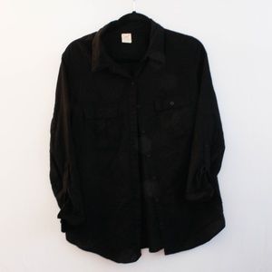 Black Button Up Shirt